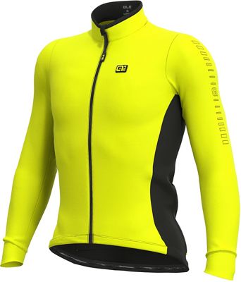 Alé Solid Fondo Long Sleeve Jersey - Fluro Yellow - XXL, Fluro Yellow